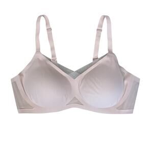 Honeylove Crossover Bra LWBRO304 Blush Pink Size Large 38B/C